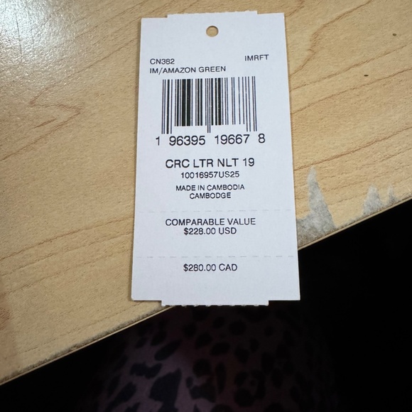 Coach Mini Handbag with Metal Chain Handle Style: CN382 - NEW - Picture 5 of 5